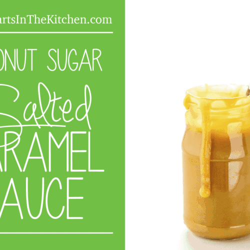 Salted Caramel Sauce made with Coconut Sugar! Health Starts in the