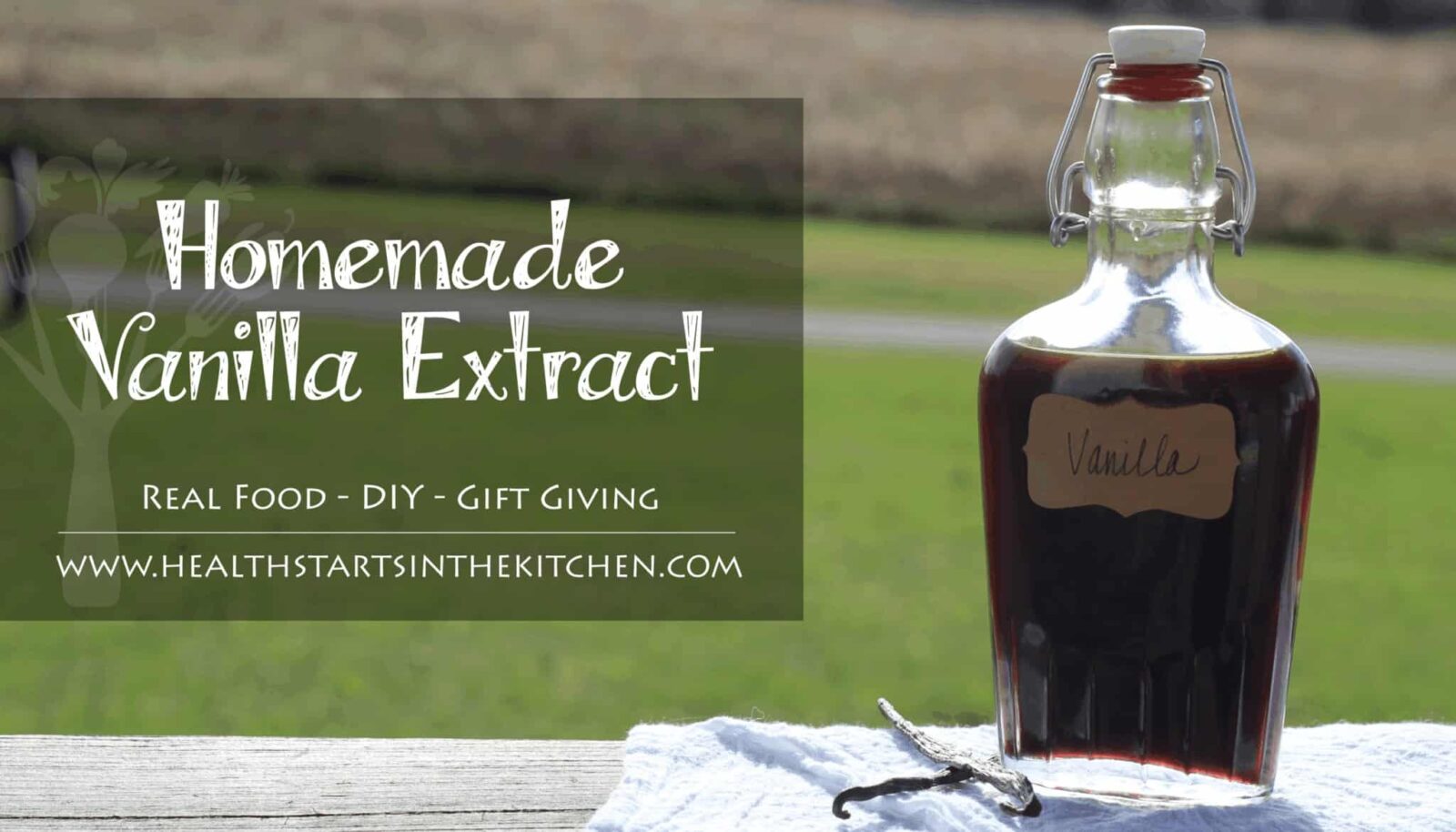 Make your own Vanilla Extract