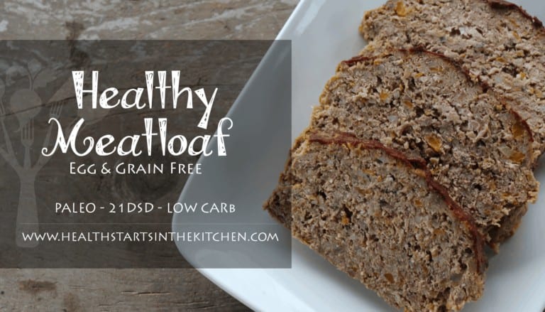 Egg & Grain Free Healthy Meatloaf