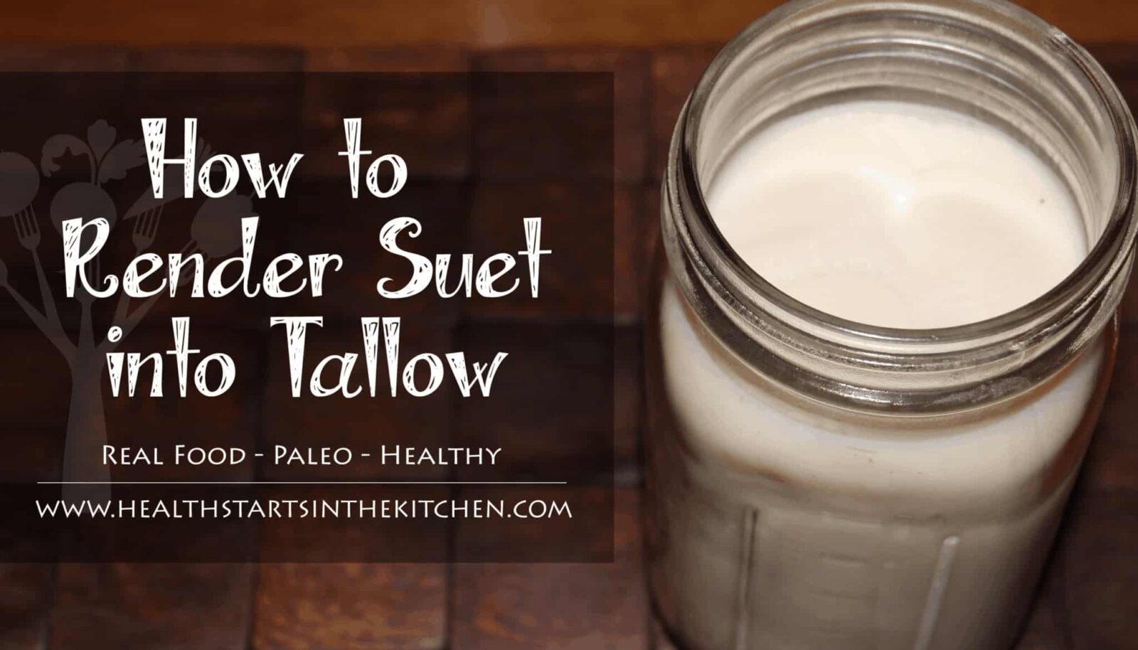 How to Render Suet into Tallow