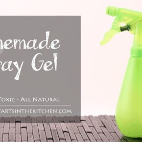 Homemade Spray Hair Gel - Health Starts in the Kitchen
