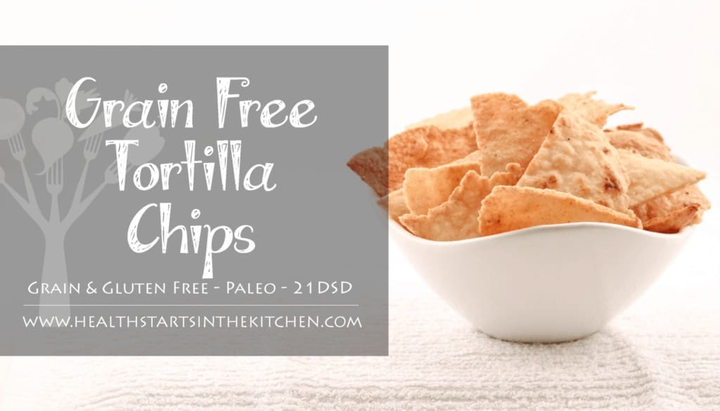 Homemade Grain Free Tortilla Chips