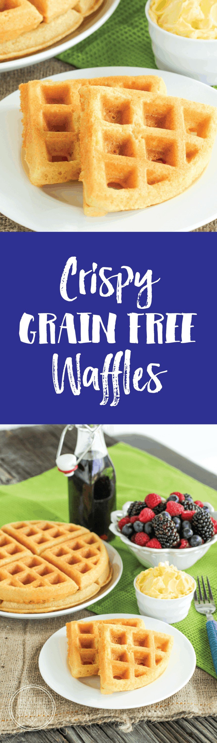 Crispy Grain Free Waffles