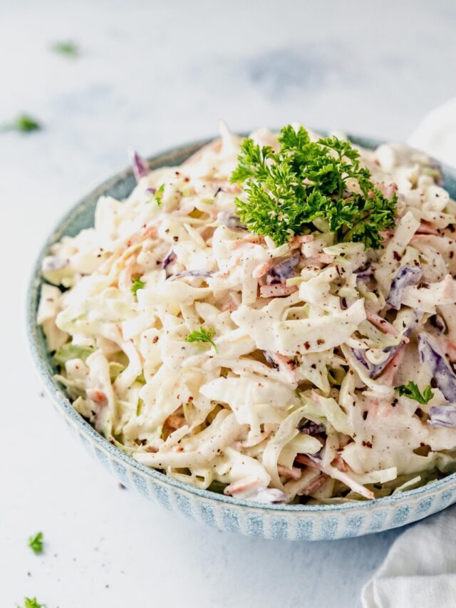 The Best Low Carb Coleslaw Recipe