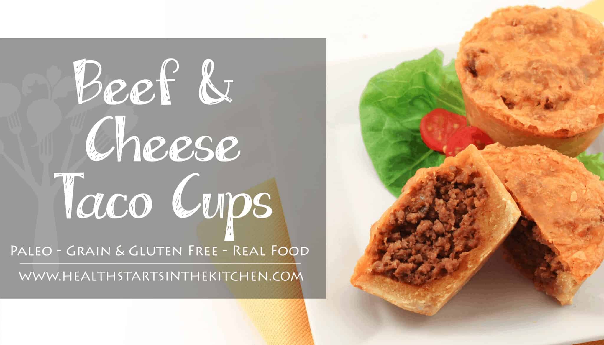 Beef & Cheese Taco Cups