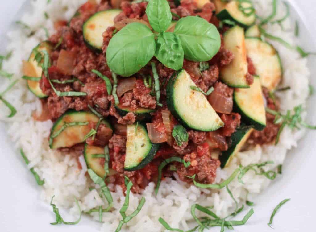 Zucchini Hamburger