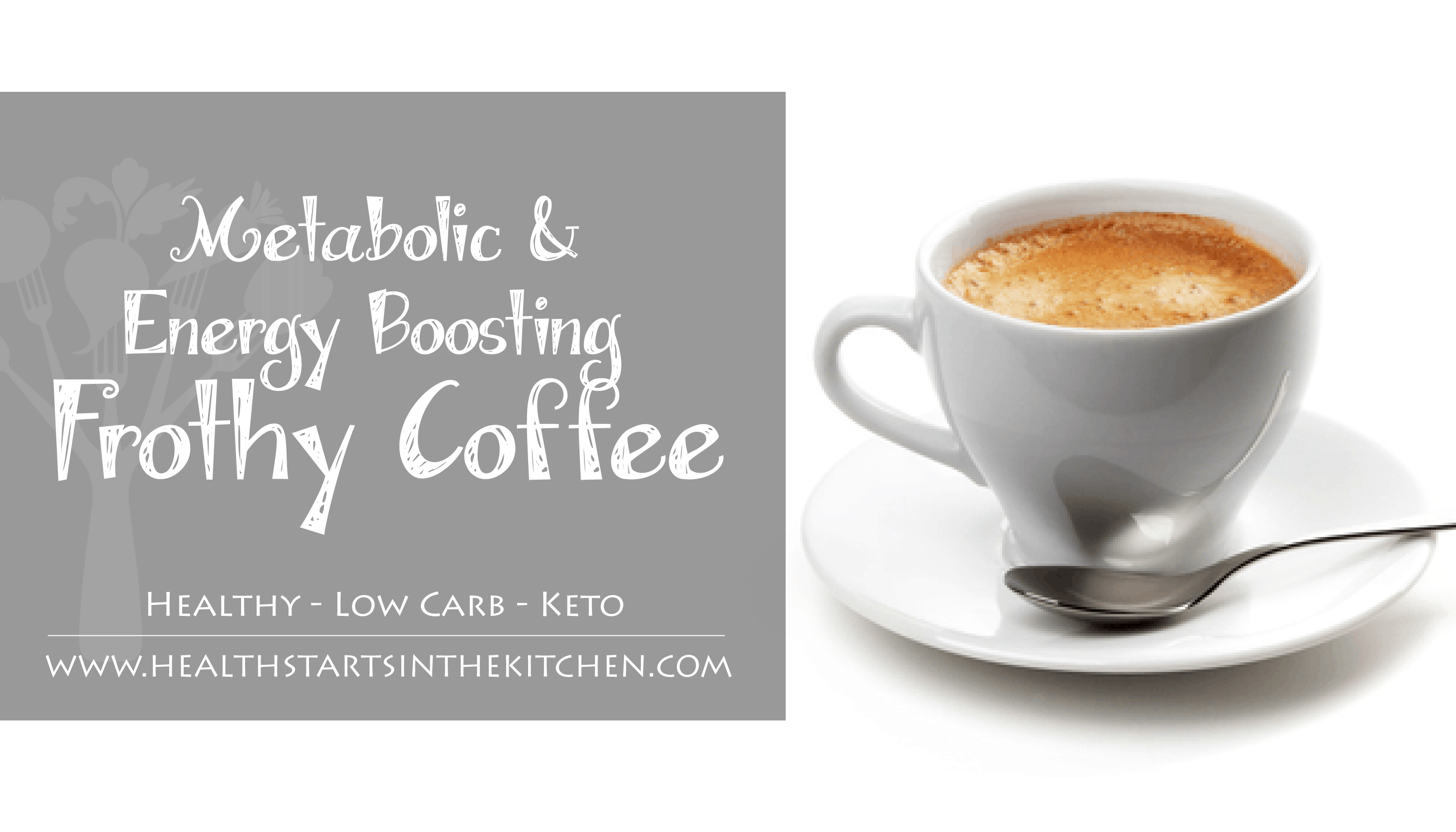 Metabolic & Energy Boosting Frothy Coffee