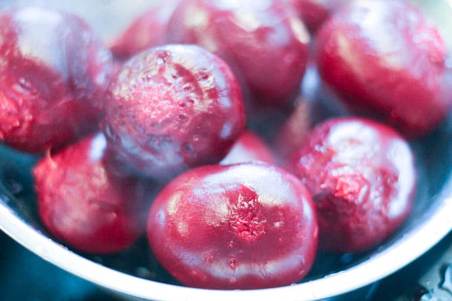 Learn How to cook beets, without making a mess!
