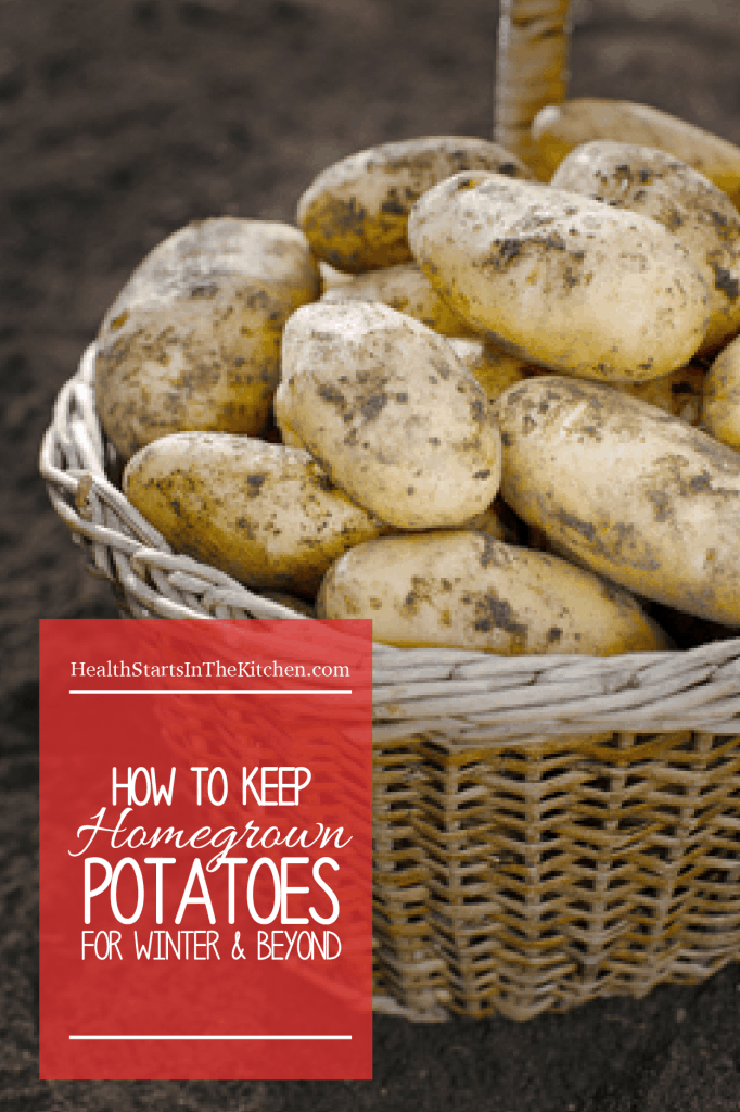 How to keep homegrown potatoes for winter and beyond - Curing, Canning Dehydrating, and Freezing