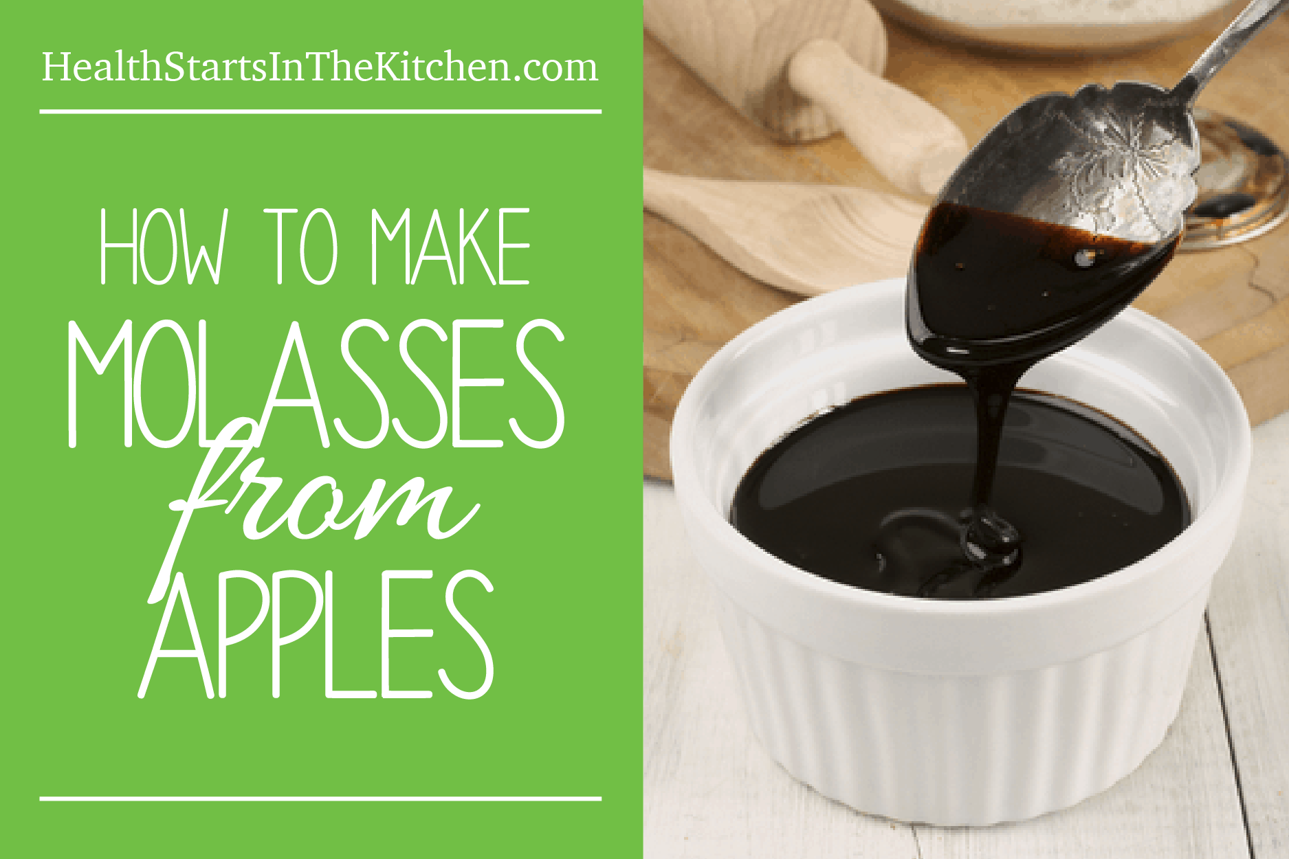 How to make homemade Molasses (from Apples)