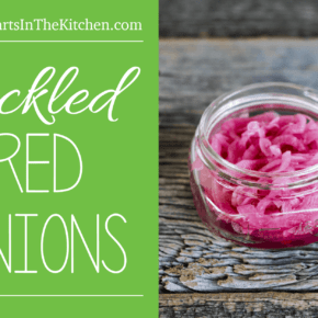 Homemade Pickled Onions. These are AMAZING, made with just a few simple ingredients and ready in 6 hours!