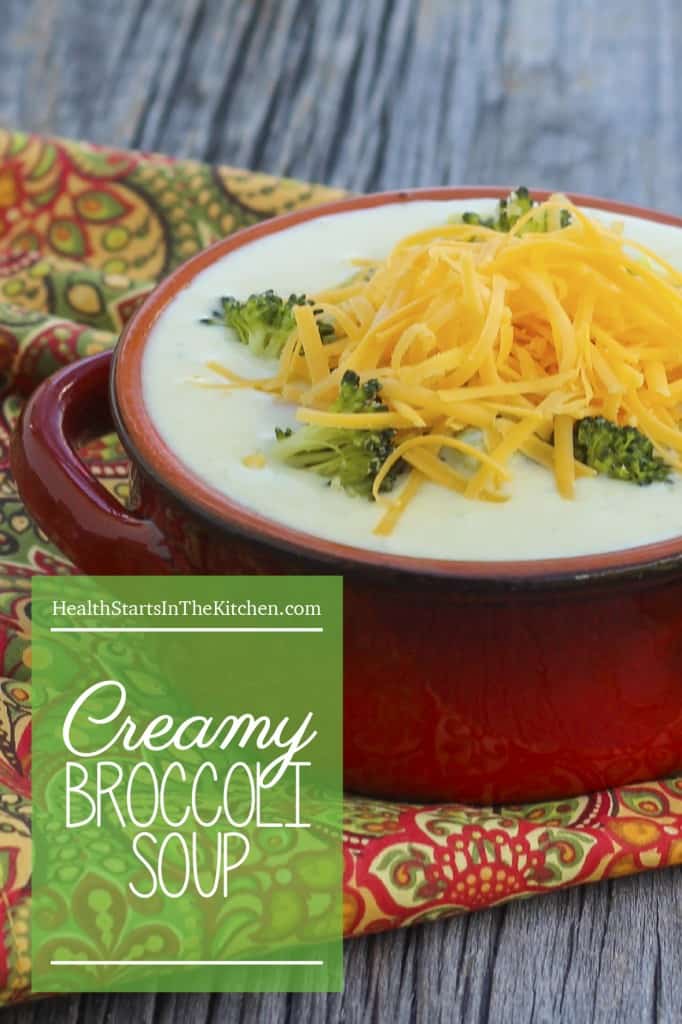 Creamy Broccoli Soup - Paleo/Vegan/Vegetarian Friendly