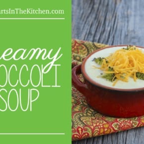 Creamy Broccoli Soup - Paleo/Vegan/Vegetarian Friendly