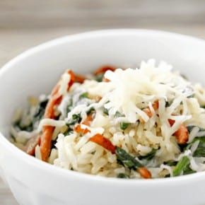 Canadian Bacon & Spinach Fried Rice - Delicious, Healthy, Real Food!
