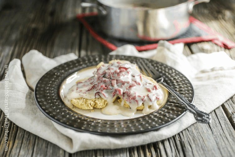Cream Chipped Beef {Grain & Gluten-Free, Primal, Real Food}