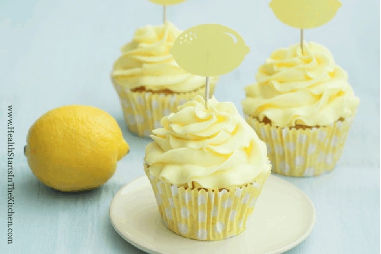Luscious Lemon Cupcakes & Make it Paleo II Giveaway!
