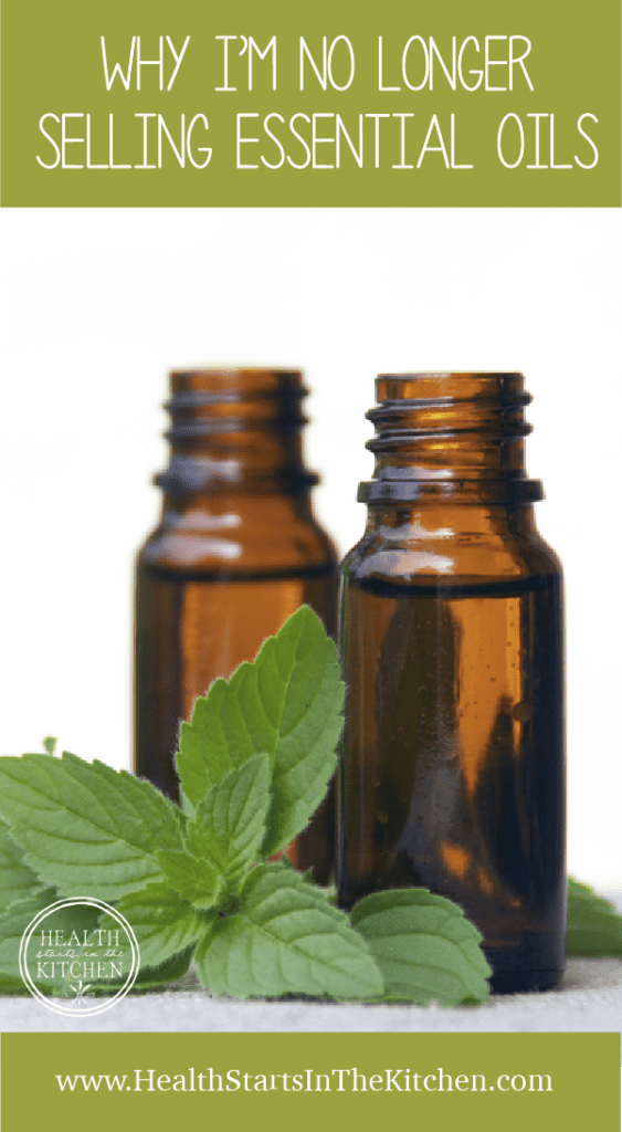 Why I'm No Longer Selling Essential Oils