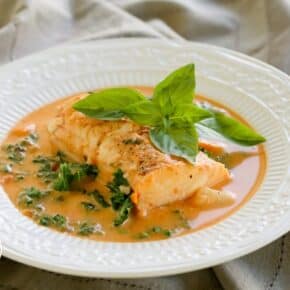 Pressure Cooker Haddock Tomato Soup with Potatoes, Carrots and Kale