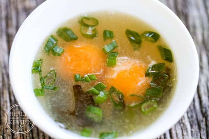 Delicious Egg Yolk Soup (Low-Carb, Paleo, WAPF}
