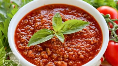 Roasted Tomato Meat Sauce With Canning Instructions
