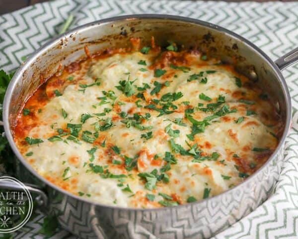 Cheesy Skillet Zucchini Lasagna