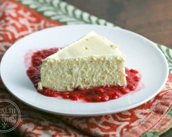 Pressure Cooker Vanilla Bean Cheesecake