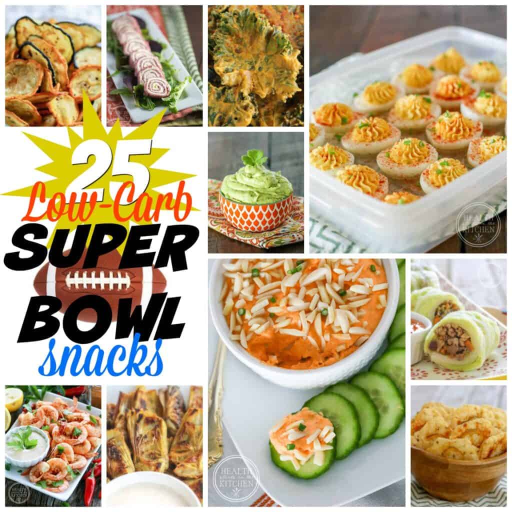 25 Low-Carb Super Bowl Snacks by Health Starts in the Kitchen