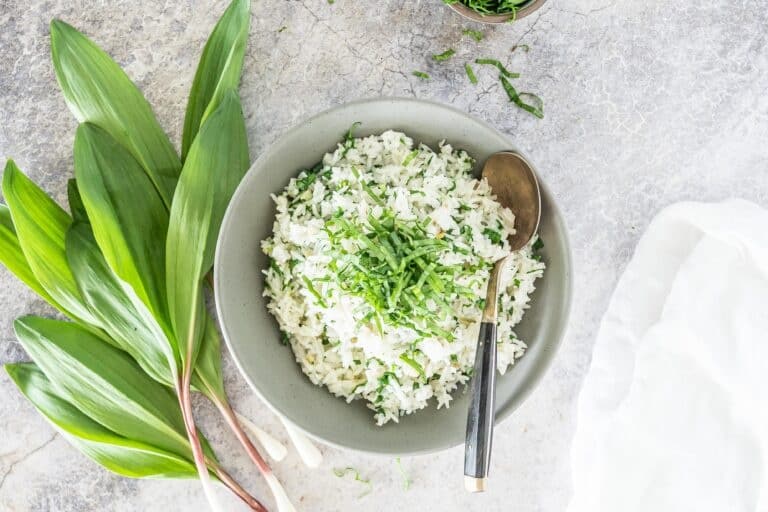 Wild Ramp Rice Recipe
