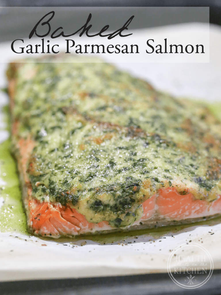 Baked Garlic Parmesan Salmon {Primal, Low-Carb & Keto} - Health Starts ...