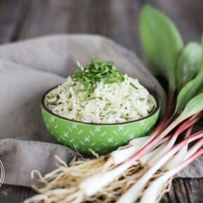 5-Minute {Pressure Cooker} Wild Ramp Rice