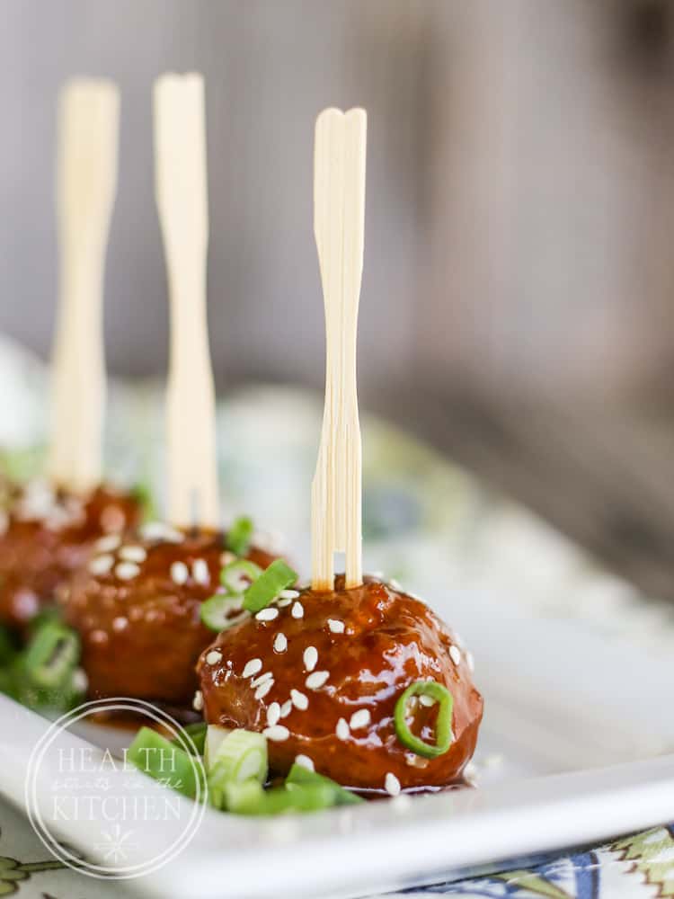 Asian Pork Meatballs {Grain/Gluten-Free & Paleo}