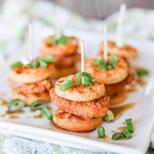 Grain-Free Chicken Waffle Sliders – Health Starts in the Kitchen