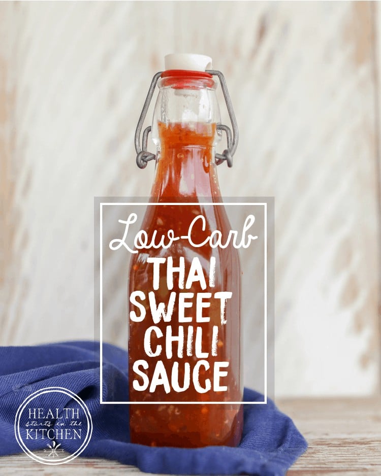 Low Carb? No Problem! You can still have Sweet Chili Sauce and stay on your low-carb diet with my Homemade Low-Carb Thai Sweet Chili Sauce! 