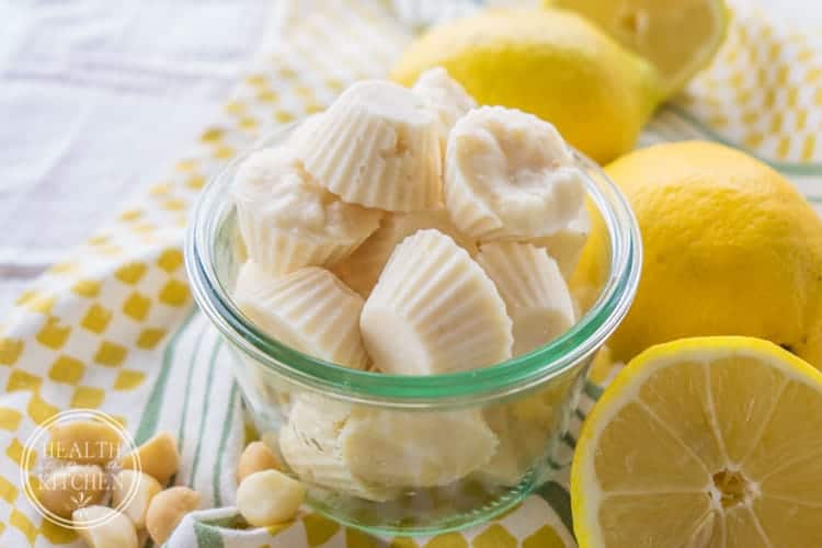 Lemon Macadamia Fat Bombs {Low-Carb, Keto & Paleo Friendly}