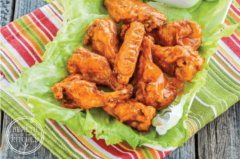 Classic Buffalo Wings {Low-Carb & Paleo} with Optional Gluten-Free Breading