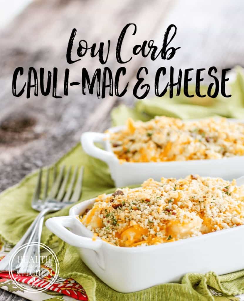 Low-Carb Cauliflower Mac-N-Cheese {Primal, Gluten-Free & Keto}
