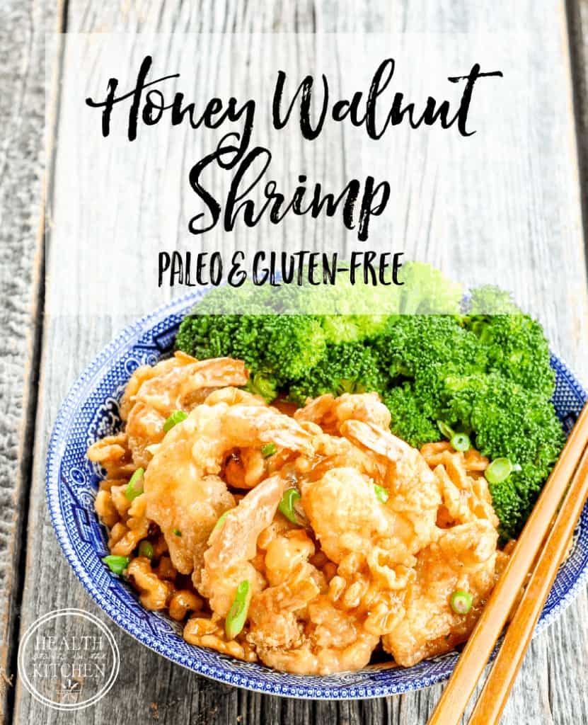 Paleo Honey Walnut Shrimp {Grain-Free, Gluten-Free & Dairy-Free}