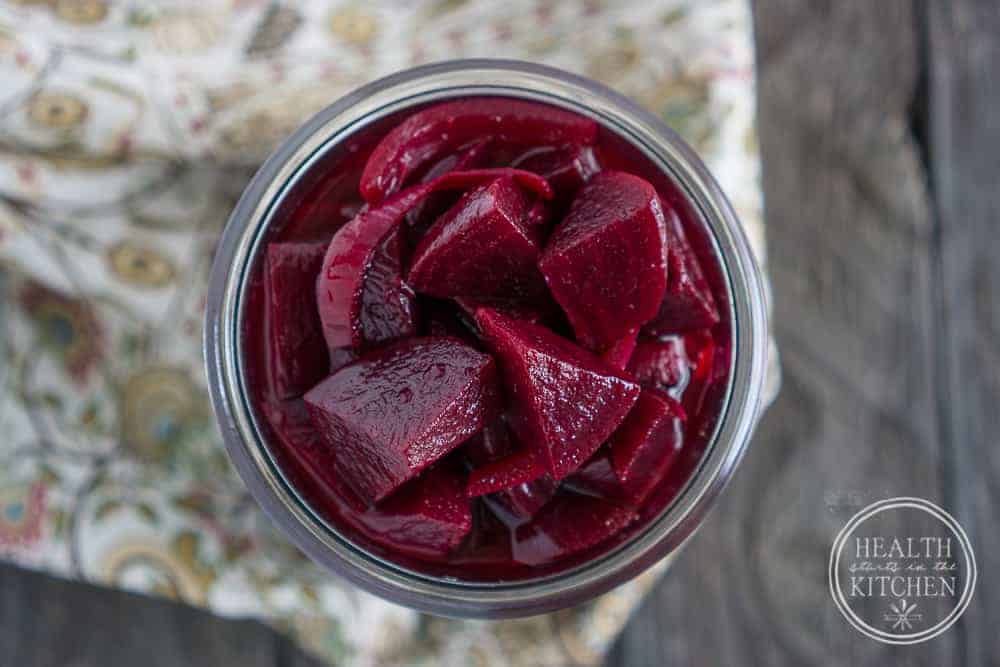 Refrigerator Pickled Beets; Grandma’s Pickled Beets Recipe