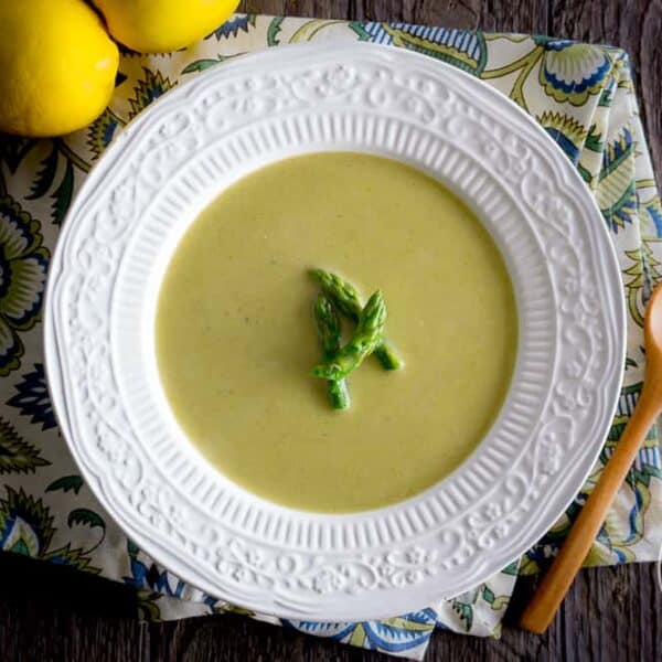 Keto Cream of Asparagus Soup