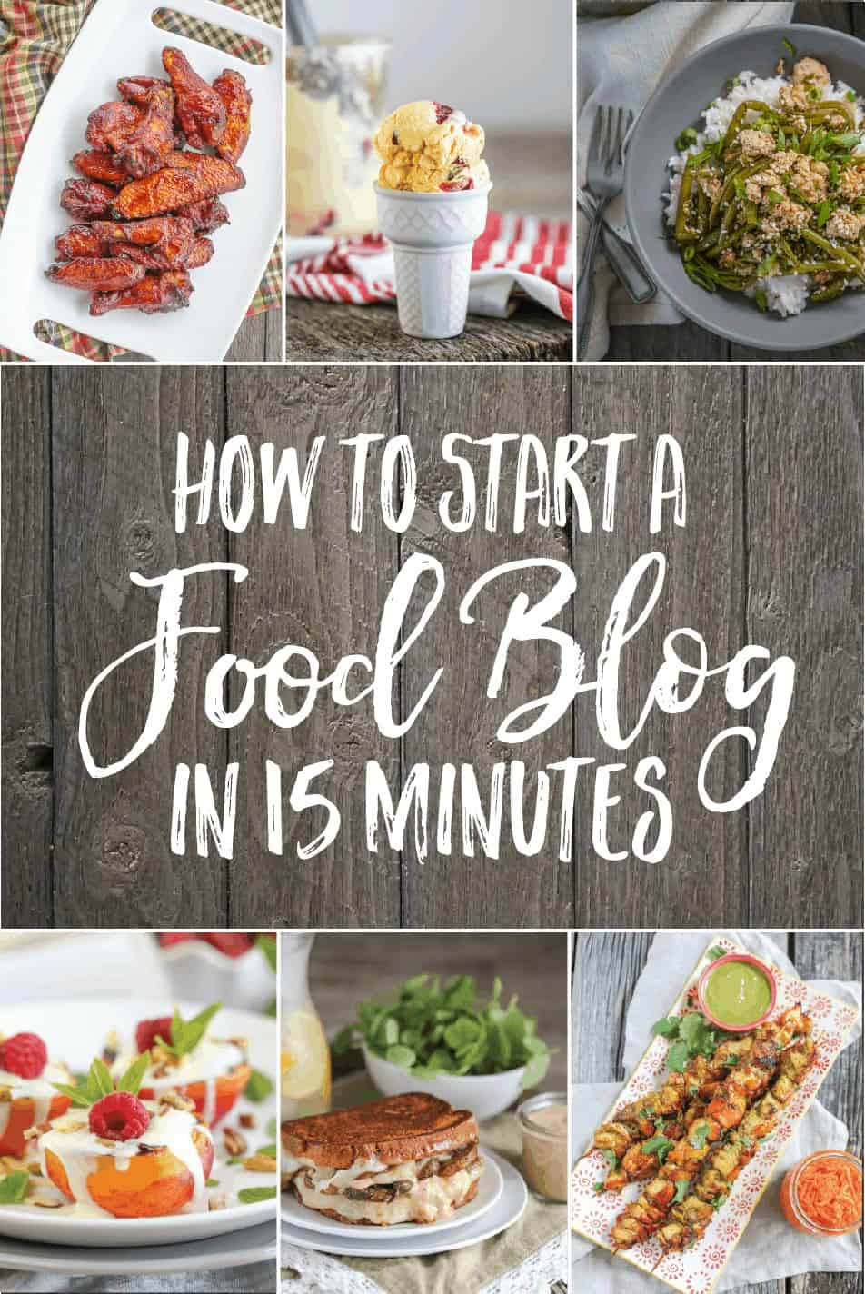 How to Start a Food Blog in 15 Minutes