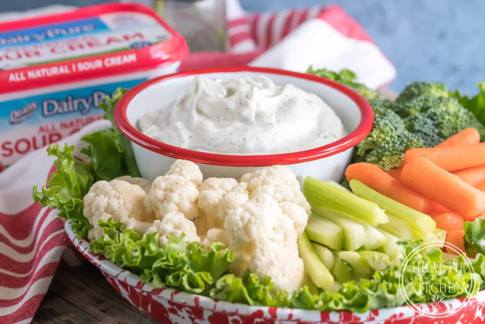 The Best Ranch You'll Ever Eat with Dean's Dairy Pure Sour Cream