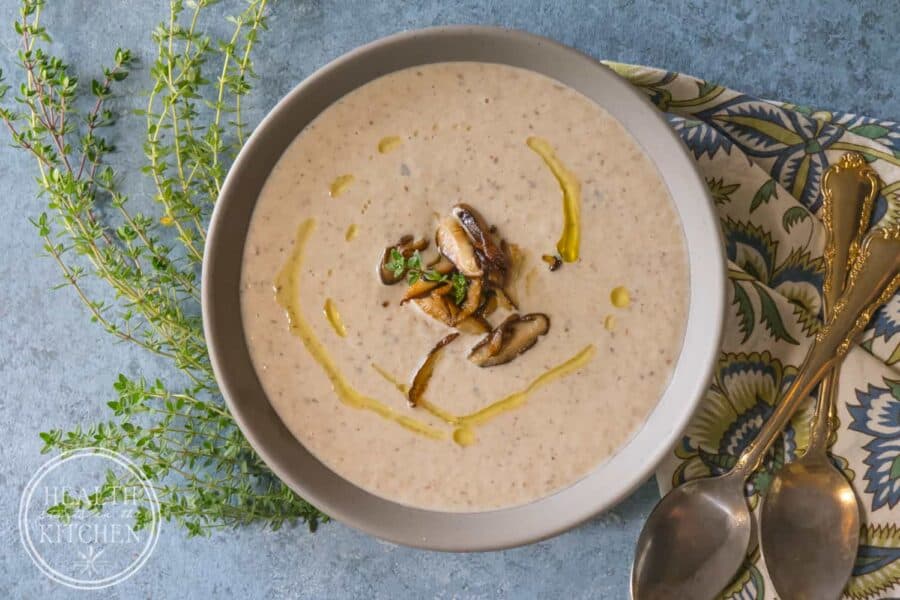 Pressure Cooker Creamy Shiitake Mushroom Soup Health Starts in the