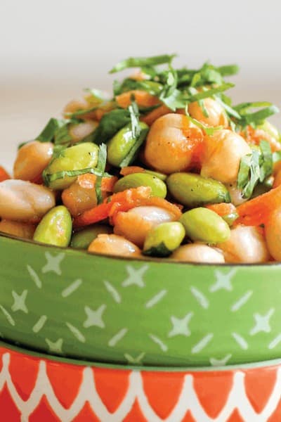 Sweet and Spicy Asian Three Bean Salad