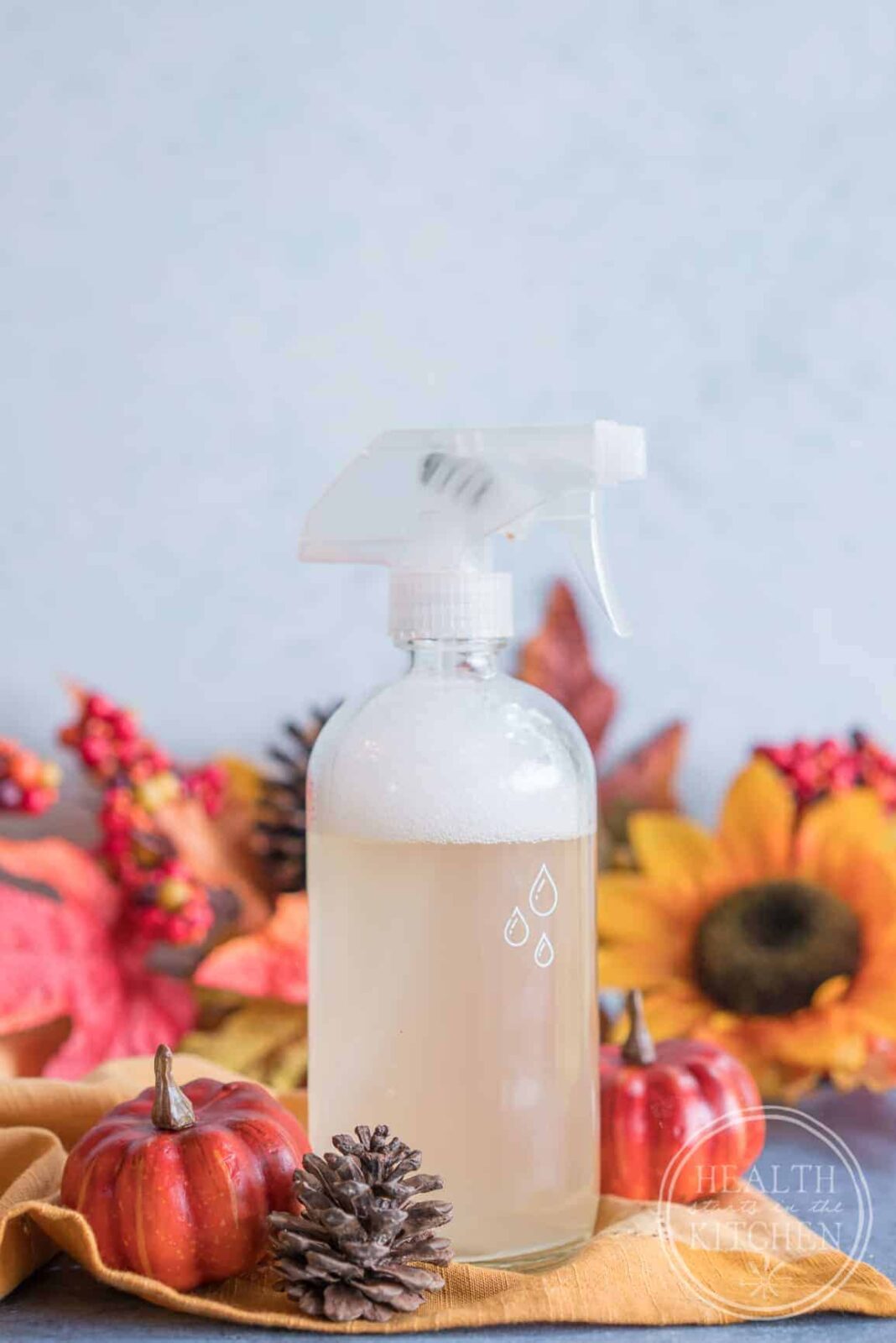 DIY Pumpkin Spice Latte Non-Toxic Cleaning Spray