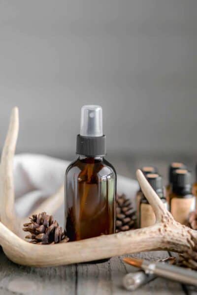 DIY Scent Away Hunting Spray made with Essential Oils