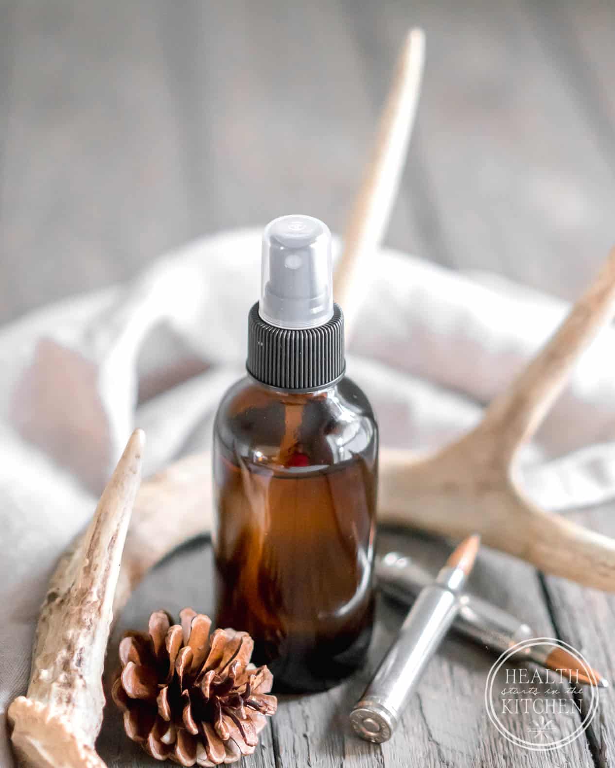 DIY Scent Away Hunting Spray made with Essential Oils