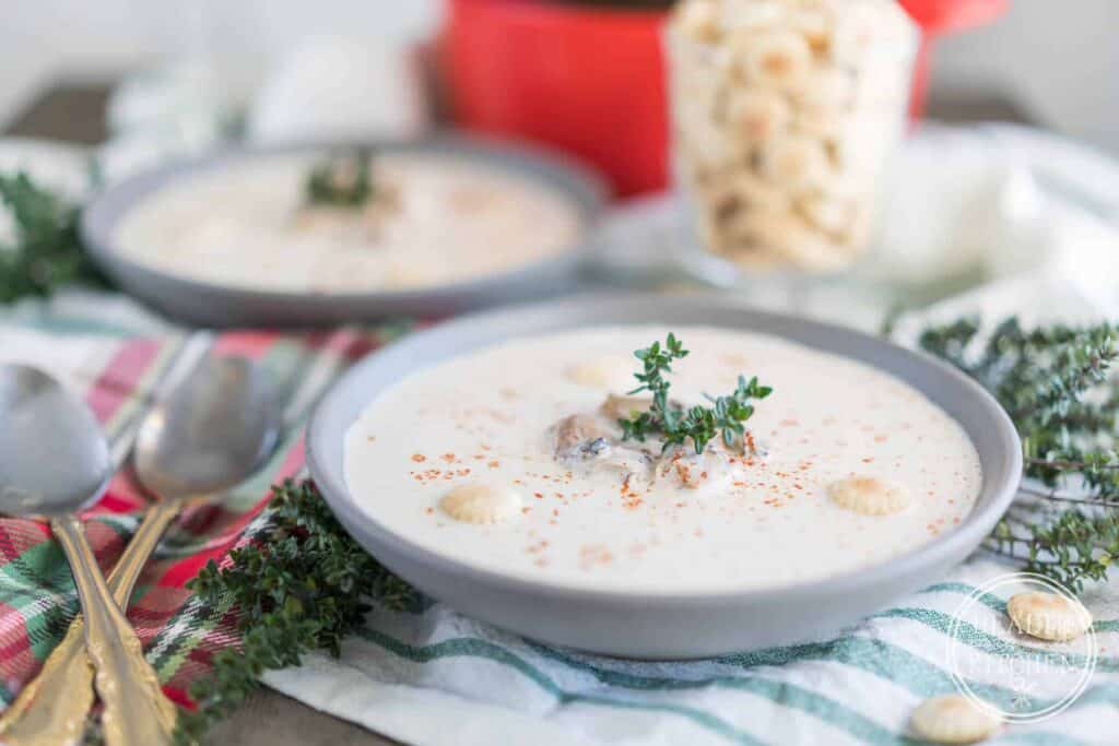 Creamy, Delicious Oyster Stew