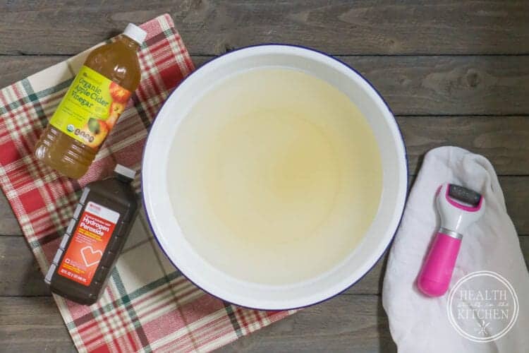 Peroxide Foot Soak for Soft Feet Health Starts in the Kitchen