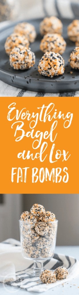 Everything Bagel and Lox Keto Fat Bombs