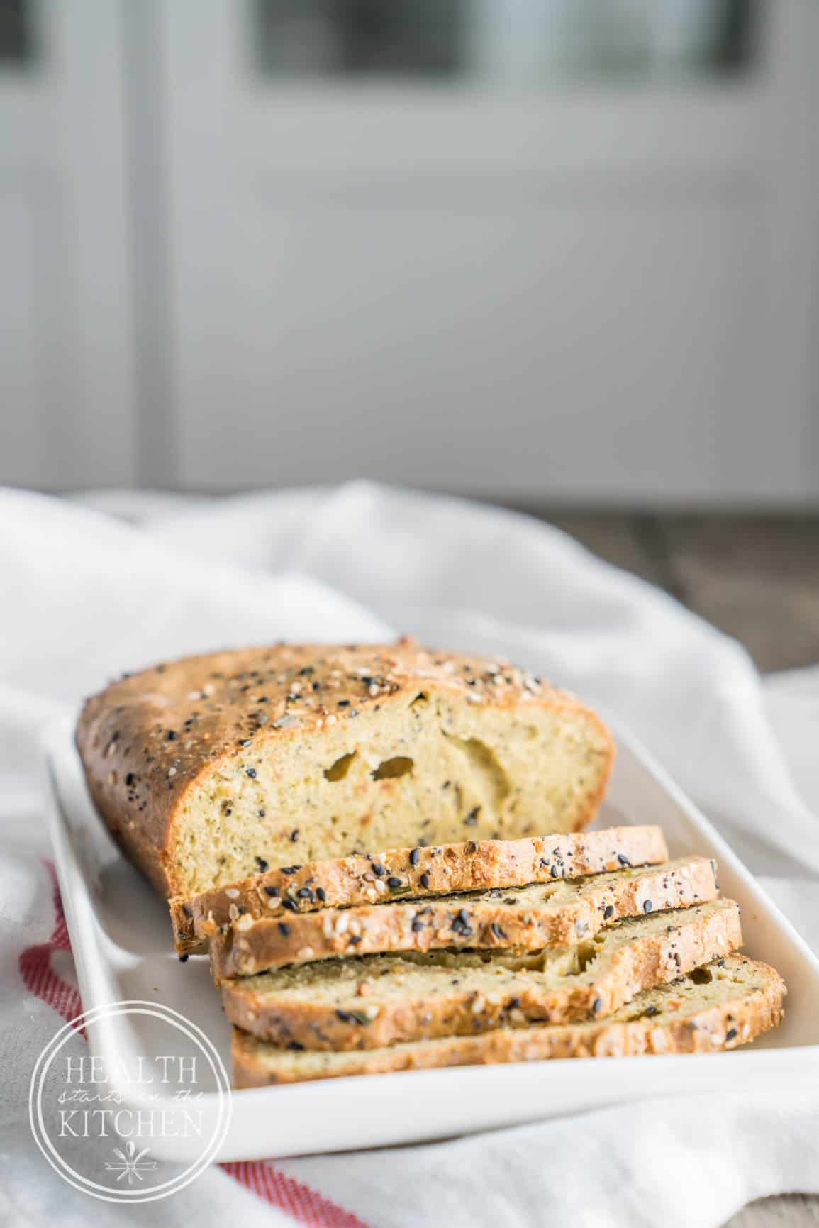 Everything Bagel Low-Carb Keto Bread